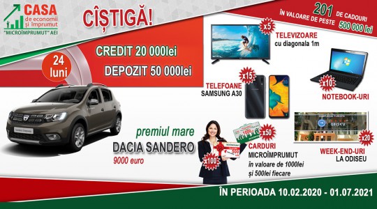 Atenție dăm start unui mega eveniment «Tombola Aniversarea 13»!