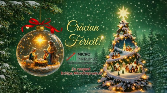 Crăciun Fericit alături de cei dragi!
