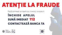 Recomandările Băncii Naționale a Moldovei privind prevenirea fraudelor financiare
