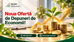 Astăzi din 1 octombrie, economiile tale au mai multe posibilități la MicroÎmprumut!